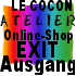 Online-Shop EXIT Ausgang